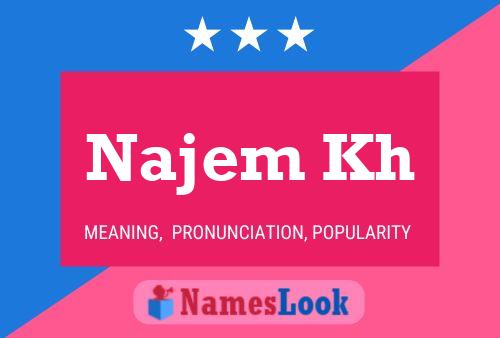 Najem Kh Name Poster