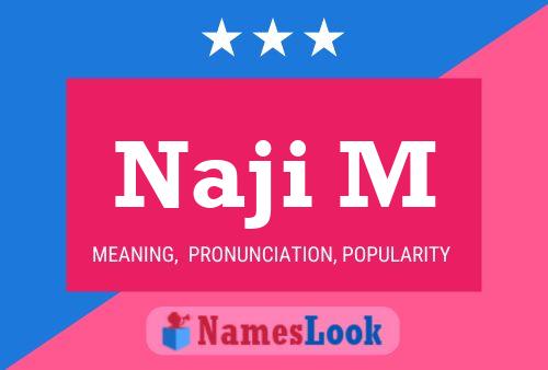 Naji M Name Poster