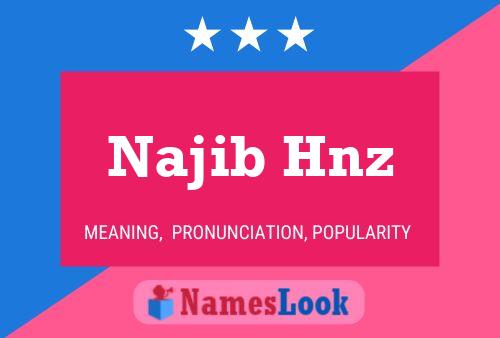 Najib Hnz Name Poster