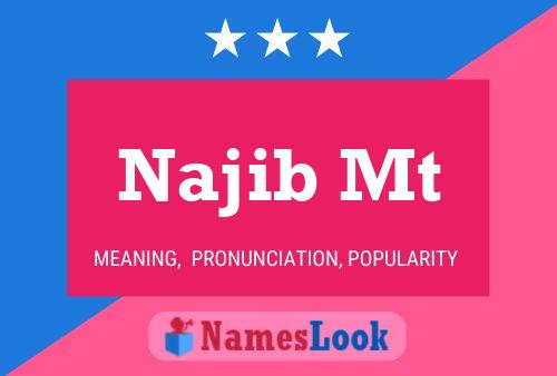 Najib Mt Name Poster