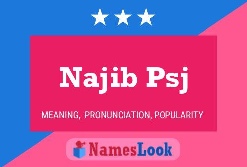 Najib Psj Name Poster