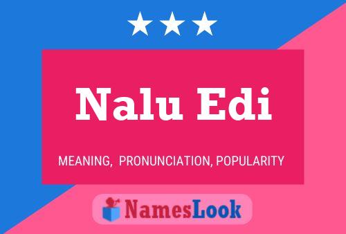 Nalu Edi Name Poster