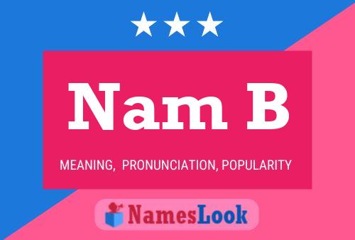 Nam B Name Poster