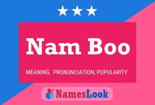 Nam Boo Name Poster