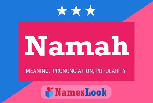 Namah Name Poster