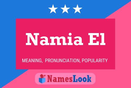 Namia El Name Poster