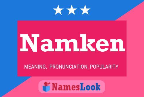 Namken Name Poster