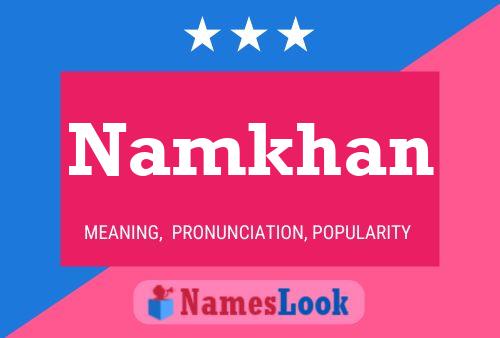 Namkhan Name Poster