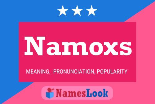 Namoxs Name Poster