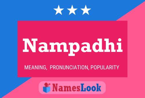 Nampadhi Name Poster