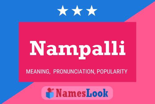 Nampalli Name Poster