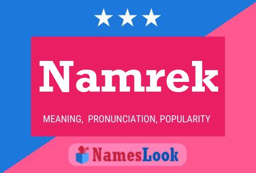 Namrek Name Poster