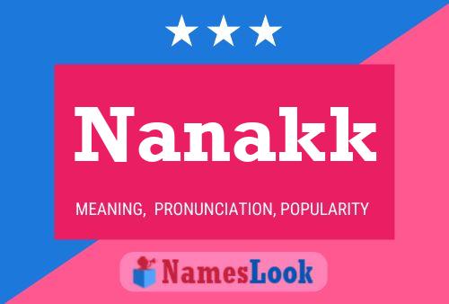 Nanakk Name Poster