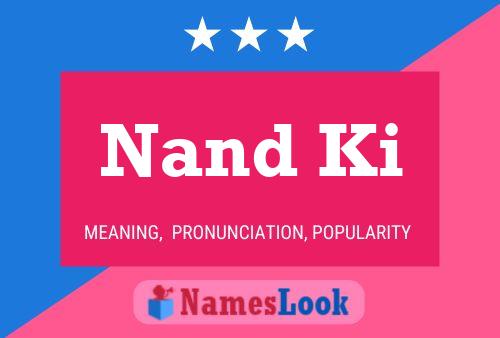 Nand Ki Name Poster