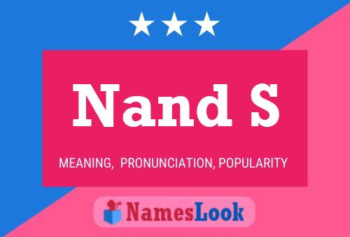 Nand S Name Poster