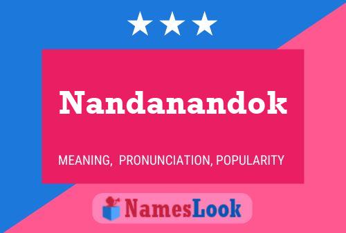 Nandanandok Name Poster