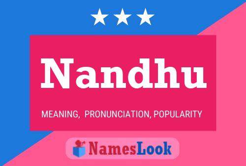 Nandhu Name Poster