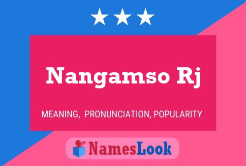 Nangamso Rj Name Poster