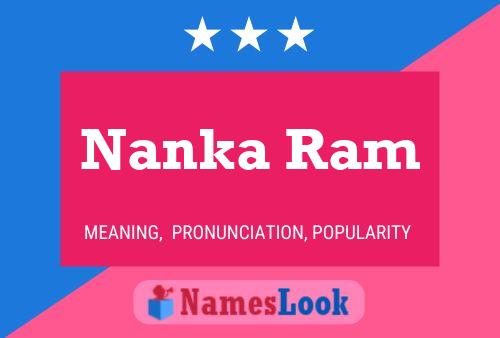 Nanka Ram Name Poster