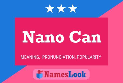 Nano Can Name Poster