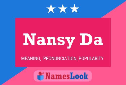 Nansy Da Name Poster