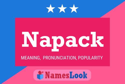 Napack Name Poster