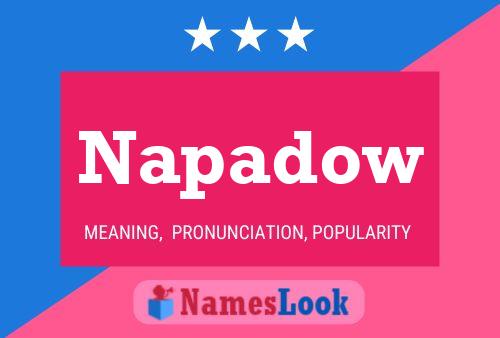 Napadow Name Poster