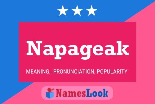 Napageak Name Poster