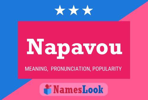 Napavou Name Poster