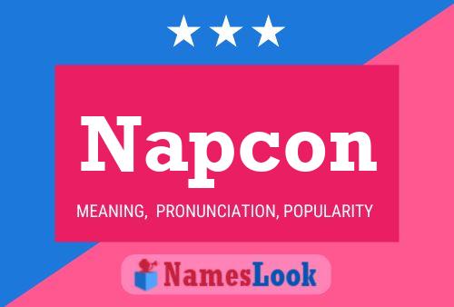 Napcon Name Poster