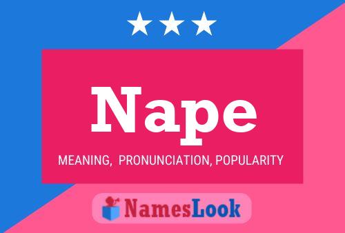 Nape Name Poster