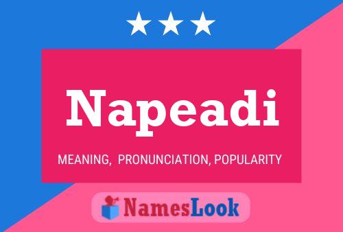 Napeadi Name Poster