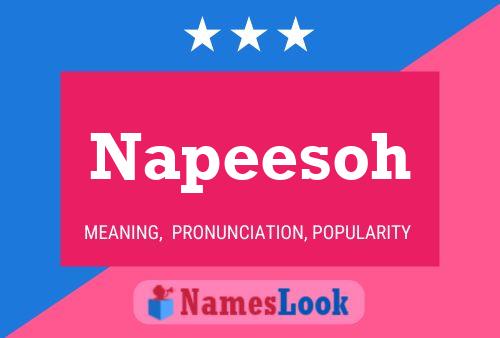 Napeesoh Name Poster