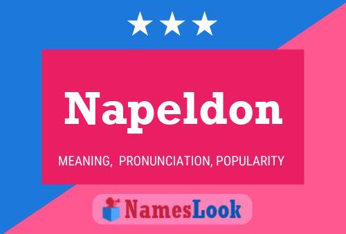 Napeldon Name Poster