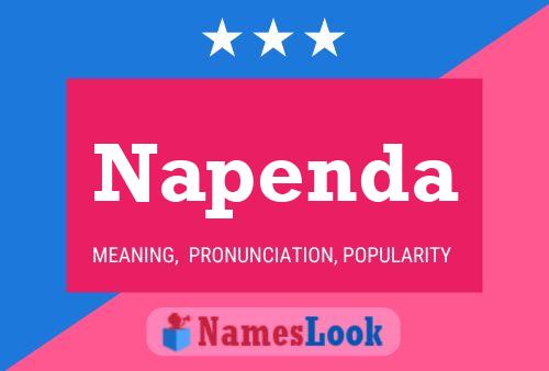 Napenda Name Poster