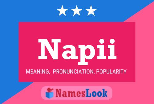 Napii Name Poster