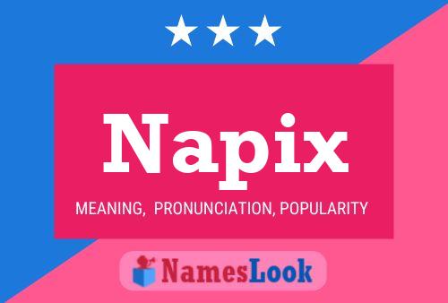 Napix Name Poster