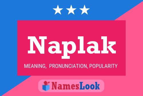 Naplak Name Poster