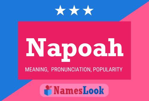 Napoah Name Poster