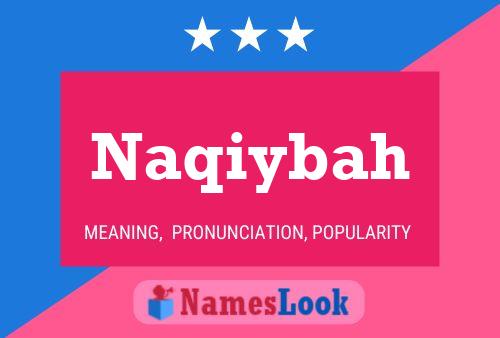 Naqiybah Name Poster