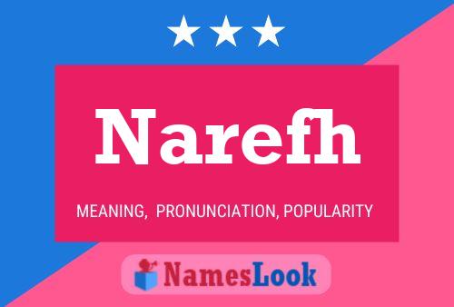 Narefh Name Poster