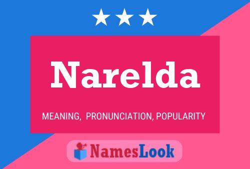 Narelda Name Poster