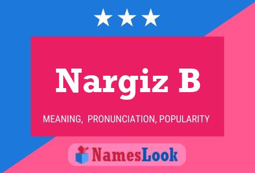 Nargiz B Name Poster