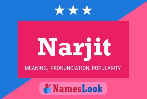 Narjit Name Poster