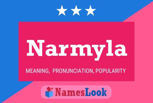 Narmyla Name Poster