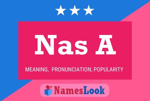 Nas A Name Poster