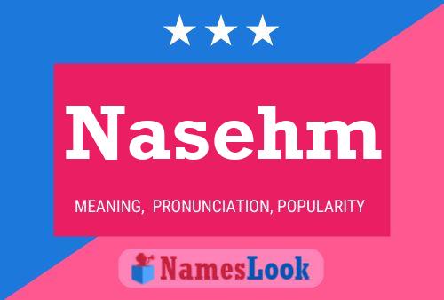 Nasehm Name Poster