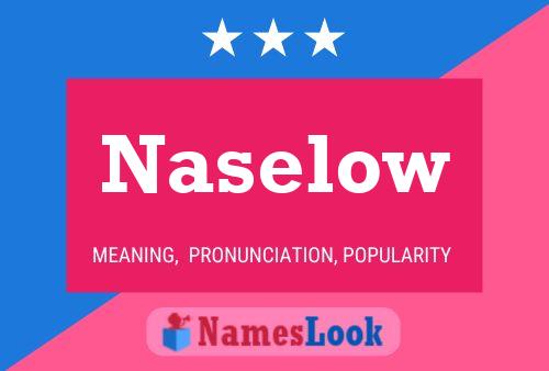 Naselow Name Poster