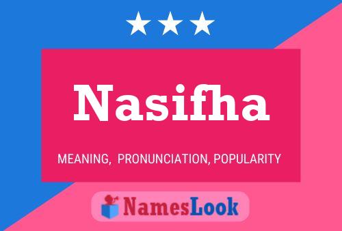 Nasifha Name Poster