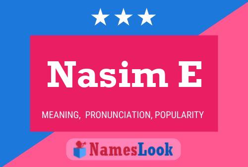 Nasim E Name Poster